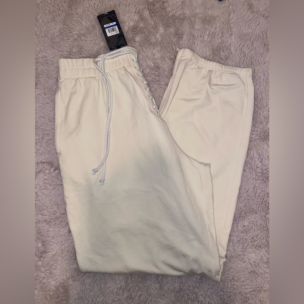 front lace Puma X Fenty sweatpants